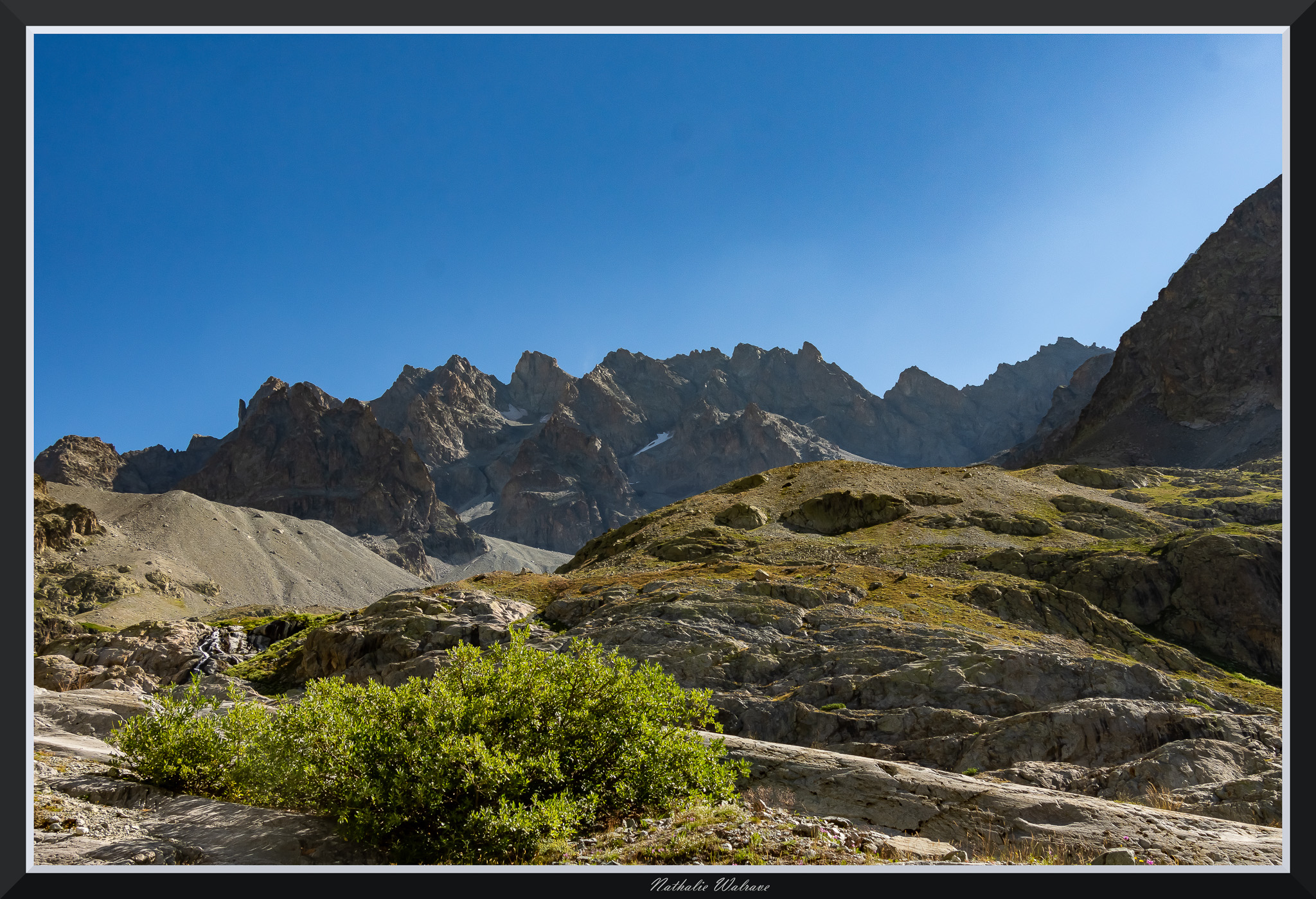 Sur le chemin vers le glacier blanc